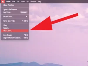 چگونه مک بوک را خاموش کنیم؟