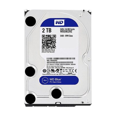 هارددیسک اینترنال توشیبا وسترن دیجیتال مدل Blue WD20EZRZ 2TB