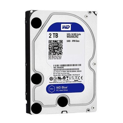 هارددیسک اینترنال توشیبا وسترن دیجیتال مدل Blue WD20EZRZ 2TB