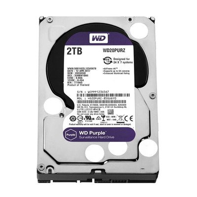 هارددیسک اینترنال وسترن دیجیتال مدل Purple WD20PURZ 2TB