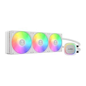 فن پردازنده آبی گیم دیاس مدل AURAGL360 V2 WH