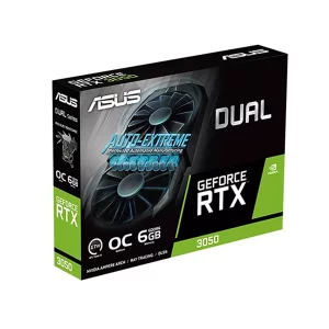 کارت گرافیک ایسوس مدل Dual GeForce RTX 3050 OC حافظه 6 گیگابایت