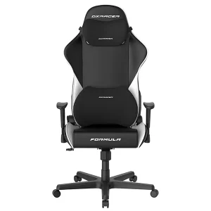 صندلی اداری مدیریتی و مخصوص بازی دی ایکس ریسر مشکی سفید مدل  Formula LFD23LTC/NW 2025