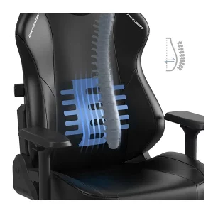 صندلی اداری مدیریتی و مخصوص بازی دی ایکس ریسر سری کرفت مشکی  مدل 2025 GC/XLCM23LTA/N