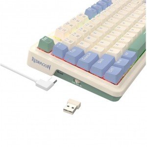 کیبورد مخصوص بازی ردراگون مدل Geb K673 CPG PRO