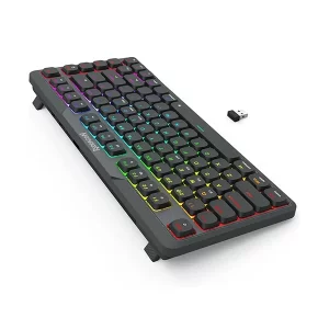 کیبورد مخصوص بازی ردراگون مدل LENA K705 WG PRO RGB