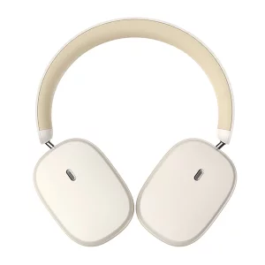 هدفون بلوتوثی بیسوس مدل Bowie D05 creamy white
