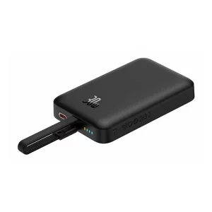 پاوربانک بیسوس مدل Magnetic Mini Wireless Fast Charge Type-C Edition Lemon Yellow ظرفیت 10000 میلی آمپر ساعت