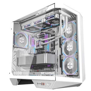 کیس کامپیوتر دارک فلش مدل DY470 ATX White