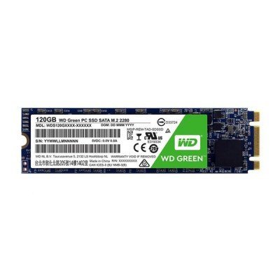 حافظه SSD وسترن دیجیتال مدل GREEN WDS120G1G0B M.2 120GB