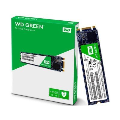 حافظه SSD وسترن دیجیتال مدل GREEN WDS480G1G0B M.2 480GB
