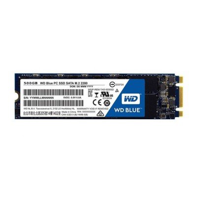 حافظه SSD وسترن دیجیتال مدل Blue WDS500G2B0B M.2 500GB
