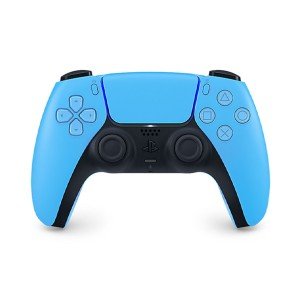 دسته بازی بی سیم سونی رنگ آبی مدل DualSense 5 starlight blue
