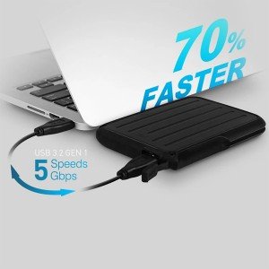 هارد دیسک اکسترنال سیلیکون پاور مدل Armor A66 ظرفیت 1 ترابایت