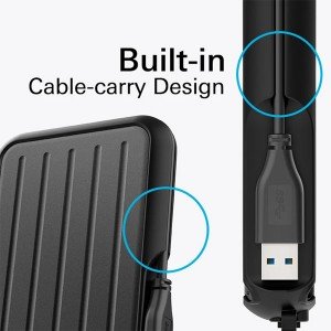 هارد دیسک اکسترنال سیلیکون پاور مدل Armor A66 ظرفیت 1 ترابایت