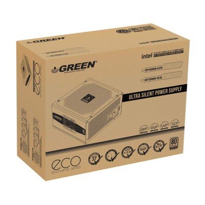 منبع تغذیه کامپیوتر گرین مدل GP300A-ECO