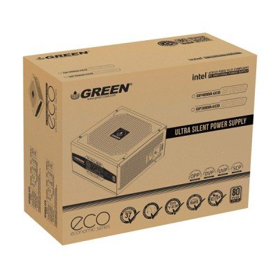 منبع تغذیه کامپیوتر گرین مدل GP400A-ECO