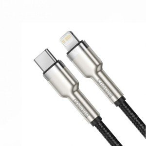 کابل Type-c to Lightning بیسوس مدل Cafuel Series Fast Charging  20w 1m Black