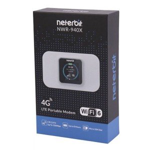 مودم و روتر 4G LTE قابل حمل نتربیت مدل NWR-940X