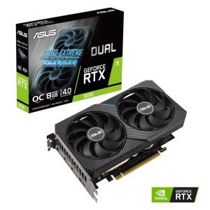 کارت گرافیک ایسوس مدل Dual RTX3050 OC 8G
