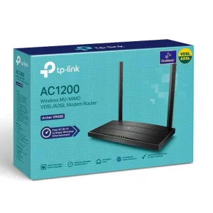 مودم روتر VDSL/ADSL بی‌سیم AC1200 تی پی لینک مدل Archer VR400