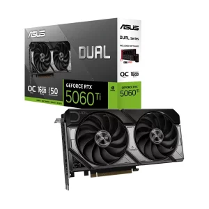 کارت گرافیک ایسوس مدل Dual GeForce RTX 5060 TI OC Edition 16GB GDDR7