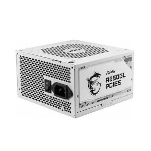 پاور 850 وات ام اس آی مدل MAG A850GL PCIE5 Full Modular White