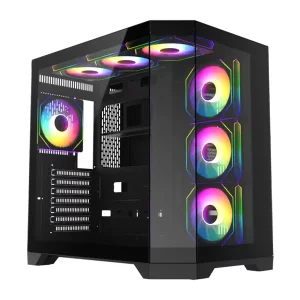 کیس کامپیوتر گیم مکس مدل HYPE-A Black