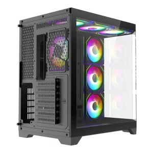 کیس کامپیوتر گیم مکس مدل HYPE-A Black