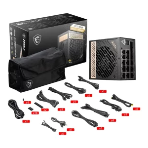 پاور 1300 وات ام اس آی مدل MEG Ai1300P PCIE5 Full Modular