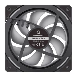 فن کیس گیم مکس مدل FN12A C8I-R Black