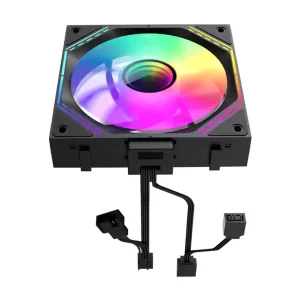 فن کیس گیم مکس مدل FN12A S3I-R Black