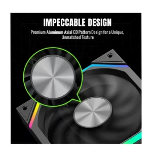 فن کیس گیم مکس مدل FN12A-N2 Black