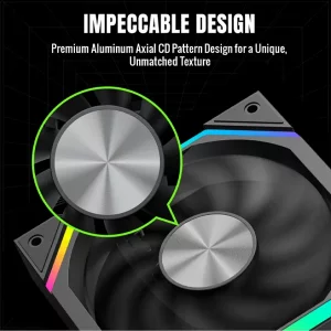 فن کیس گیم مکس مدل FN12A-N2-R Black