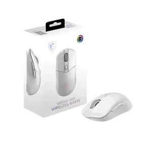 موس مخصوص بازی ام اس آی مدل VERSA 300 white