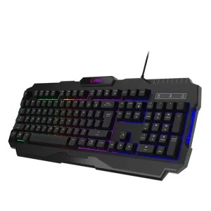 کیبورد مخصوص بازی ام اس آی مدل FORGE GK100