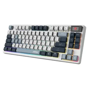 کیبورد مخصوص بازی ام اس آی مدل FORGE GK600 TKL SKY