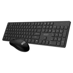کیبورد و موس بی سیم ام اس آی مدل FORGE K200 COMBO