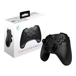 دسته مخصوص بازی ام اس آی مدل FORCE GC300 Black