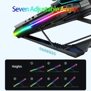 پایه خنک کننده لپ تاپ کول کلد مدل K44-RGB