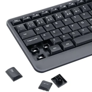 کیبورد و موس اداری با سیم ردراگون مدل BS-7092