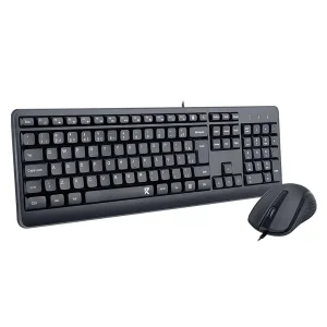 کیبورد و موس اداری با سیم ردراگون مدل BS-7092