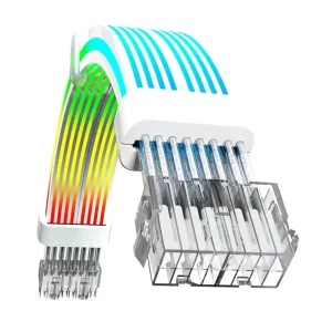 کابل اسلیو گیم مکس مدل VGA/CPU 2x8pin White