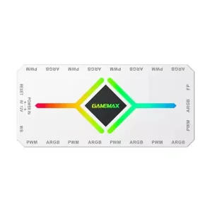 هاب کنترل نورپردازی و سرعت فن گیم مکس مدل V4.0 ARGB HUB PWM White