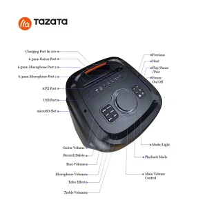 اسپیکر تازاتا مدل PARTY FS-L2212