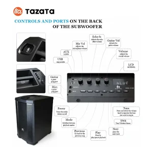 اسپیکر تازاتا مدل PARTY FS-T900