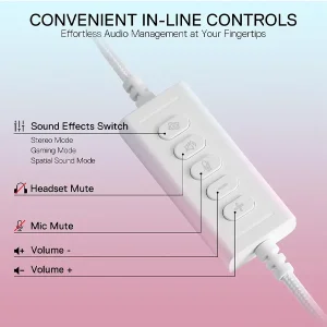 هدست مخصوص بازی ردراگون مدل THORIDAL H730 White