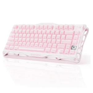 کیبورد مخصوص بازی گراوا استار مدل GravaStar Mercury K1 Sakura Pink