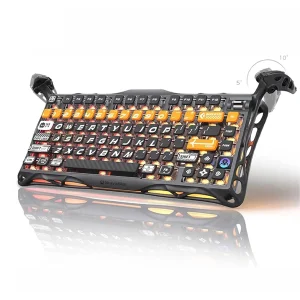 کیبورد مخصوص بازی گراوا استار مدل GravaStar Mercury K1 Pro CyberFlare