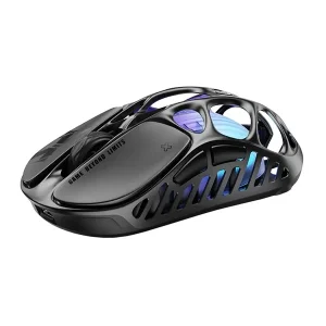 موس مخصوص بازی گراوا استار مدل GravaStar Mercury X Pro 8KHz Galaxy Black